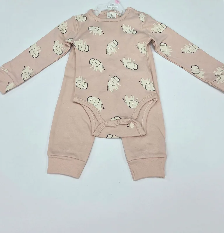 בגד גוף אינטרלוק + מכנס