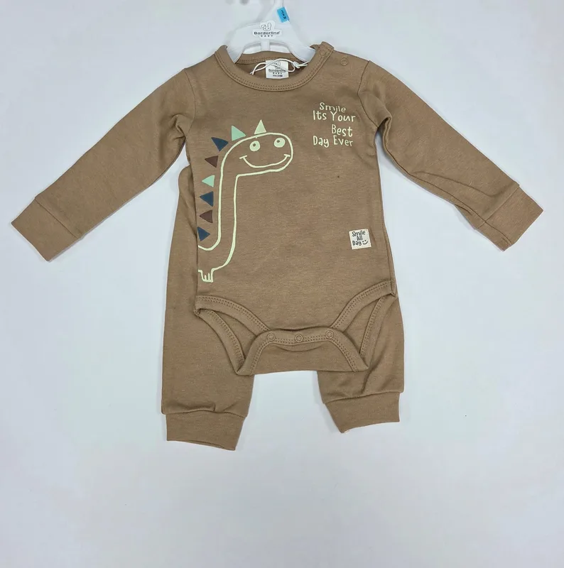 בגד גוף אינטרלוק + מכנס