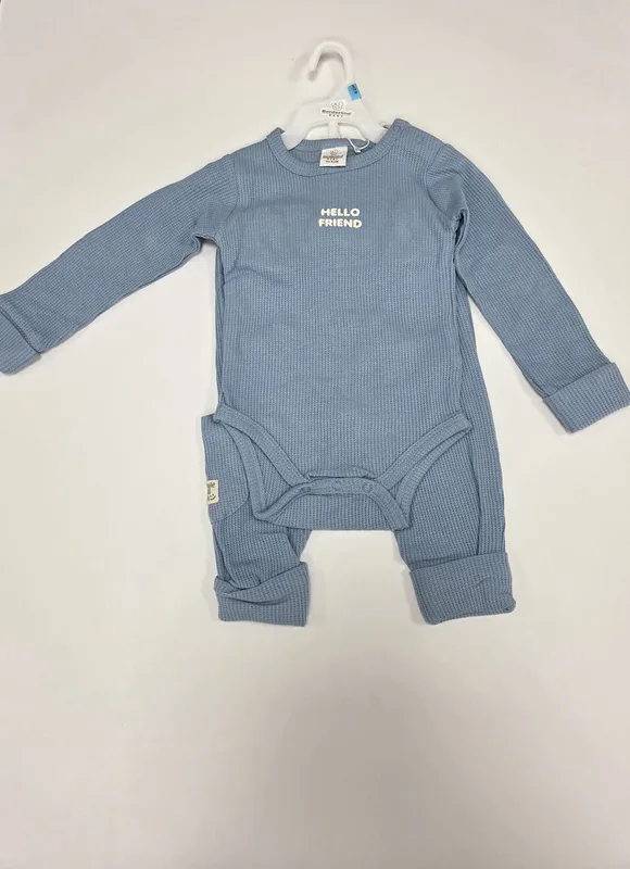 בגד גוף וופל + מכנס