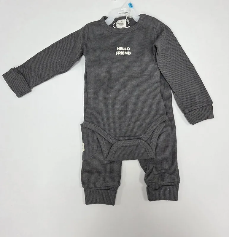 בגד גוף וופל + מכנס