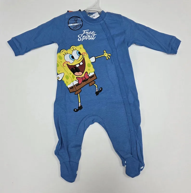 אוברול אינטרלוק עם רגלית