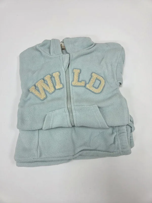 חליפת מיקרו פליז עם רוכסן - בנות