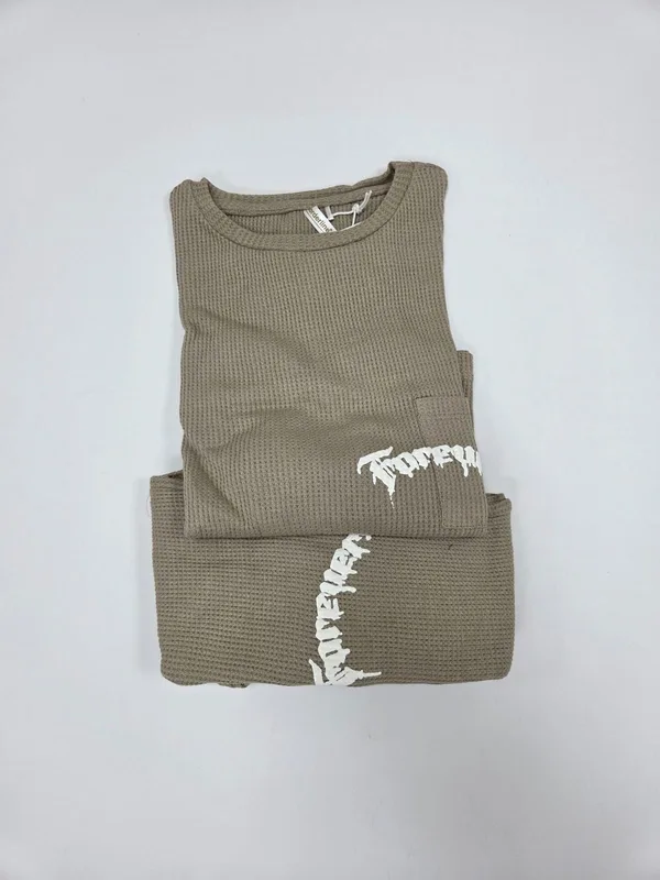 חליפת וופל ארוכה