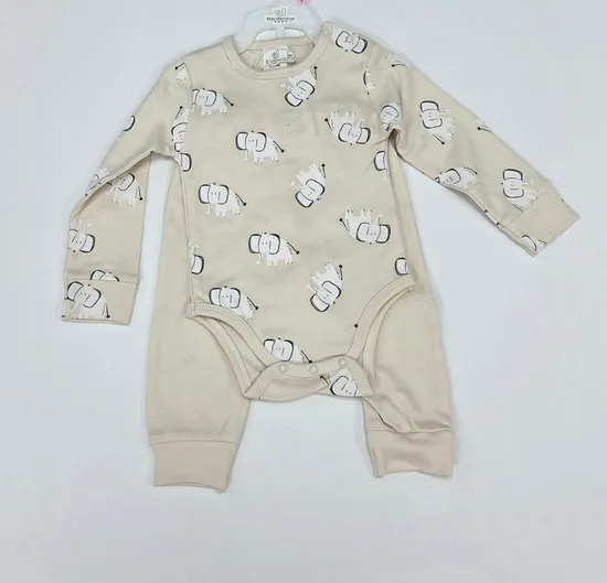 בגד גוף אינטרלוק + מכנס