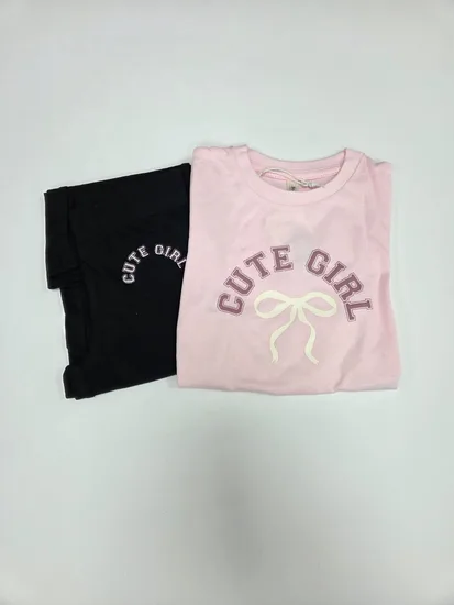 חליפת ג'רסי + לייקרה CUTE GIRL